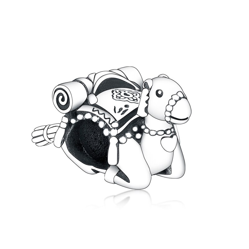 Fc Sieraden Fit Originele Brand Charms Armband Authentieke 925 Zilveren Kameel Terug Scroll Boek Kwastje Kraal Voor Maken Berloque