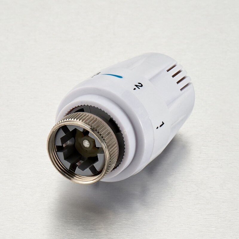 Steam Radiator Valve Thermostatic Control Handle Water/Floor Heating Temperature Controller Replacement for Bathroom N1HF