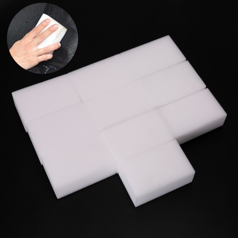 Borrador de limpieza multifunción, esponja mágica para lavado de coche, cocina, 10 Uds.