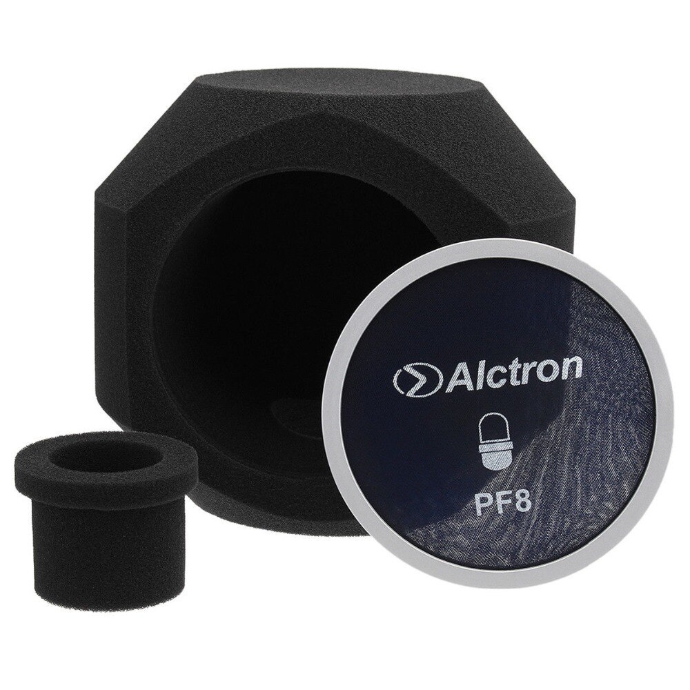 Original alctron  pf8 enkel studio mikrofon skærm akustisk filter desktop optagelse mikrofon støjreduktion vind