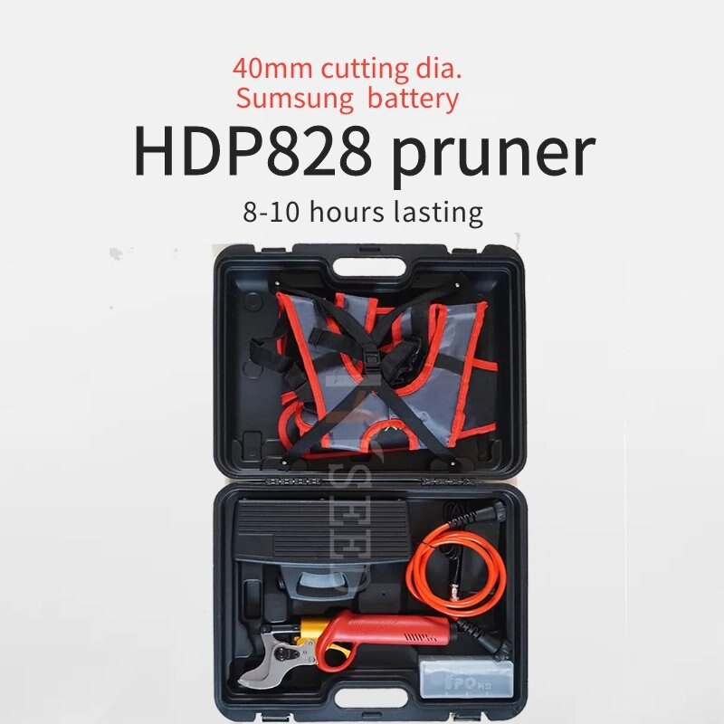 Tijeras de podar eléctricas FPQ 828, podadora de 40mm, 8-10 horas de duración, superventas