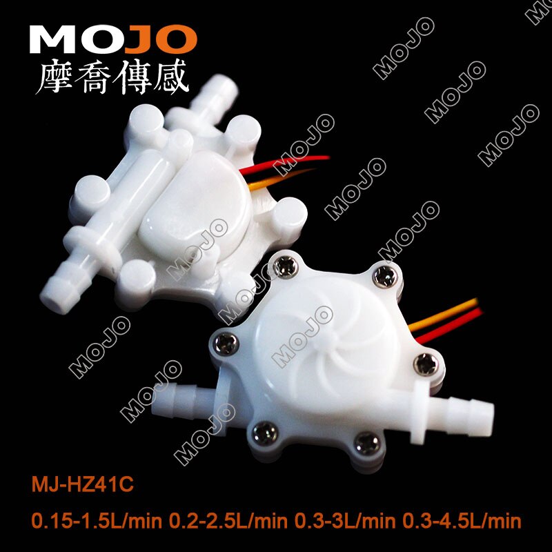 Flow Meter MJ-HZ41C Flow Range 6mm Micro Water Hall Sensor (10pcs/lots)