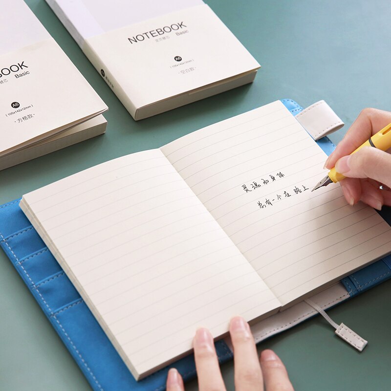 Fromthenon recambio de cuaderno planificador básico para ho-bo Dokibook Cover Dot Grid a5a6 nota para cuaderno para escuela papelería tienda