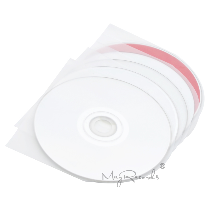 50 Clear Anti-static 3 Mil Plastic CD Inner Sleeves For 5inch SHM-CD MIni LP