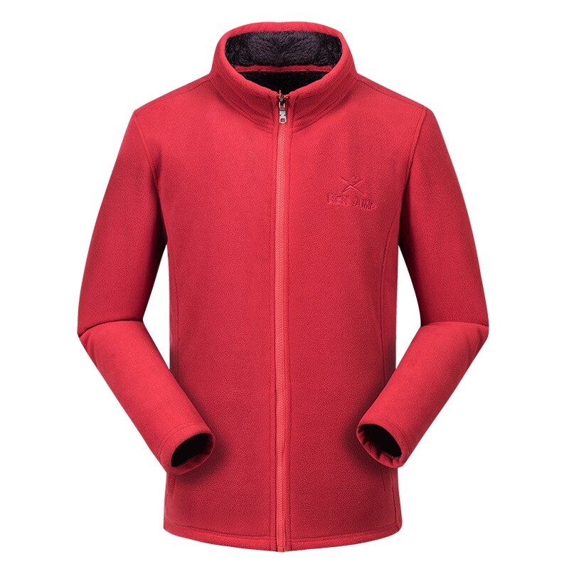 Veste polaire à capuche chaude pour homme, vêtement d'extérieur en velours épais, polaire, doublure de veste, grandes tailles: M / Color