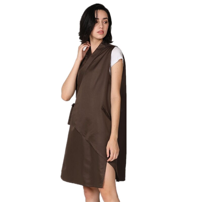 Salon Profession Hairdresser Waterproof Non-Stick Hair Work Apron Barber Assistant Coffee Nail Shop Work Clothes Apron