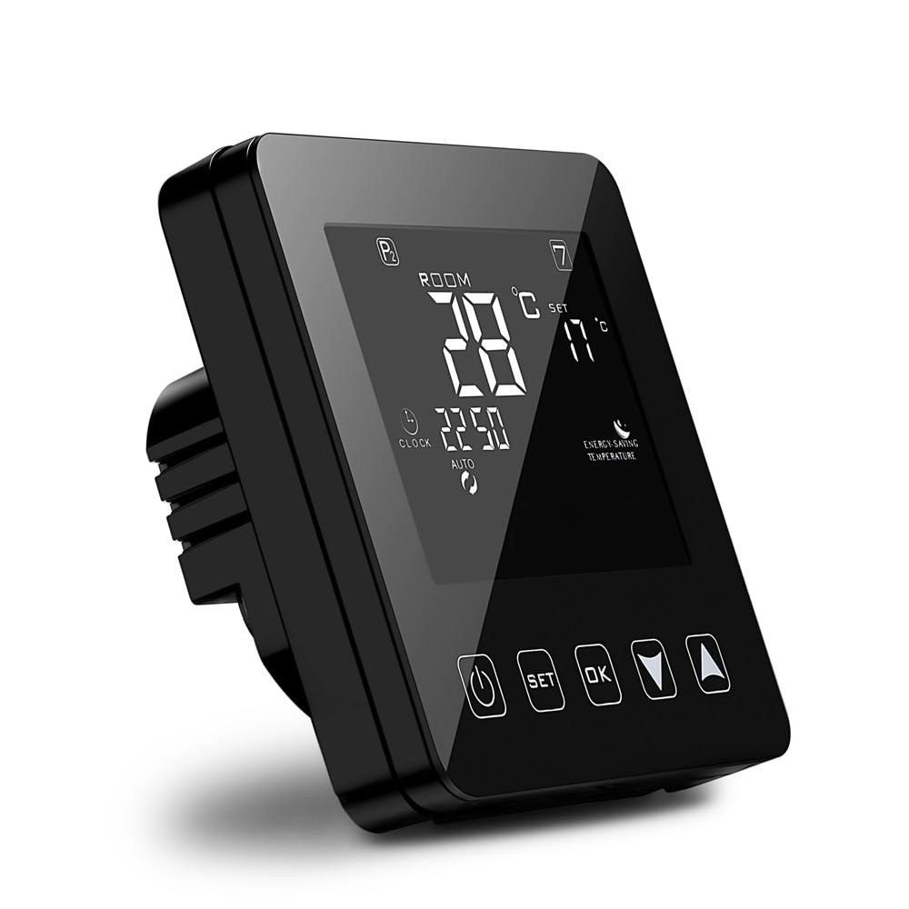 Tuya smart zigbee termostat temperatur controller hub påkrævet vand/elektrisk gulvvarme vand support alexa google home