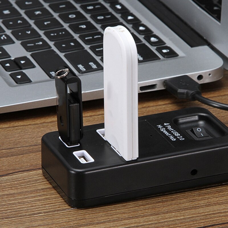 4 Port USB Splitter Expansion High Speed Multifunction 2.0 HUB Extender Adapter for Desktop PC Laptop
