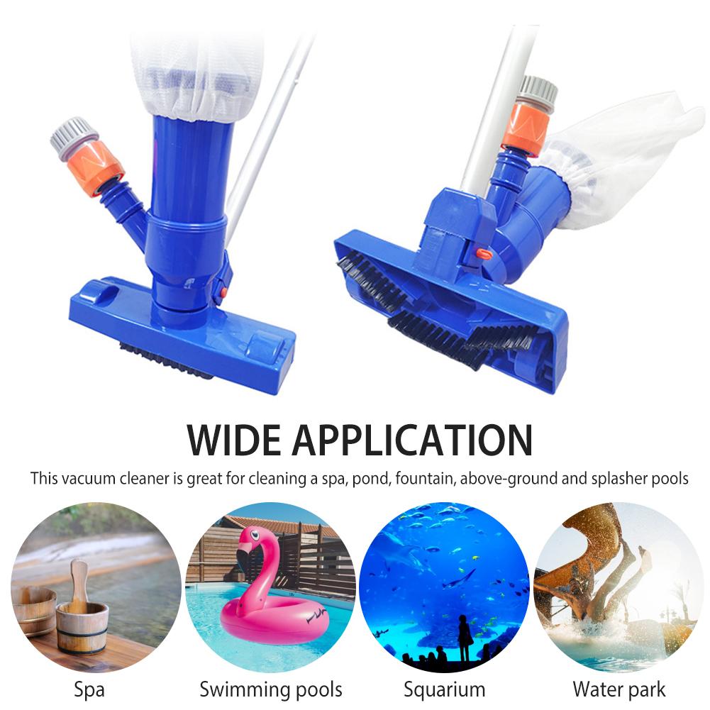 Portable Pool Vacuum Jet Underwater Cleaner for Above Ground Pool Spas Ponds & Fountains