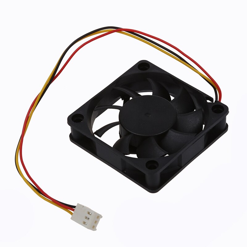 CPU fan radiator fan 60 x 60 mm Box Computer - Black