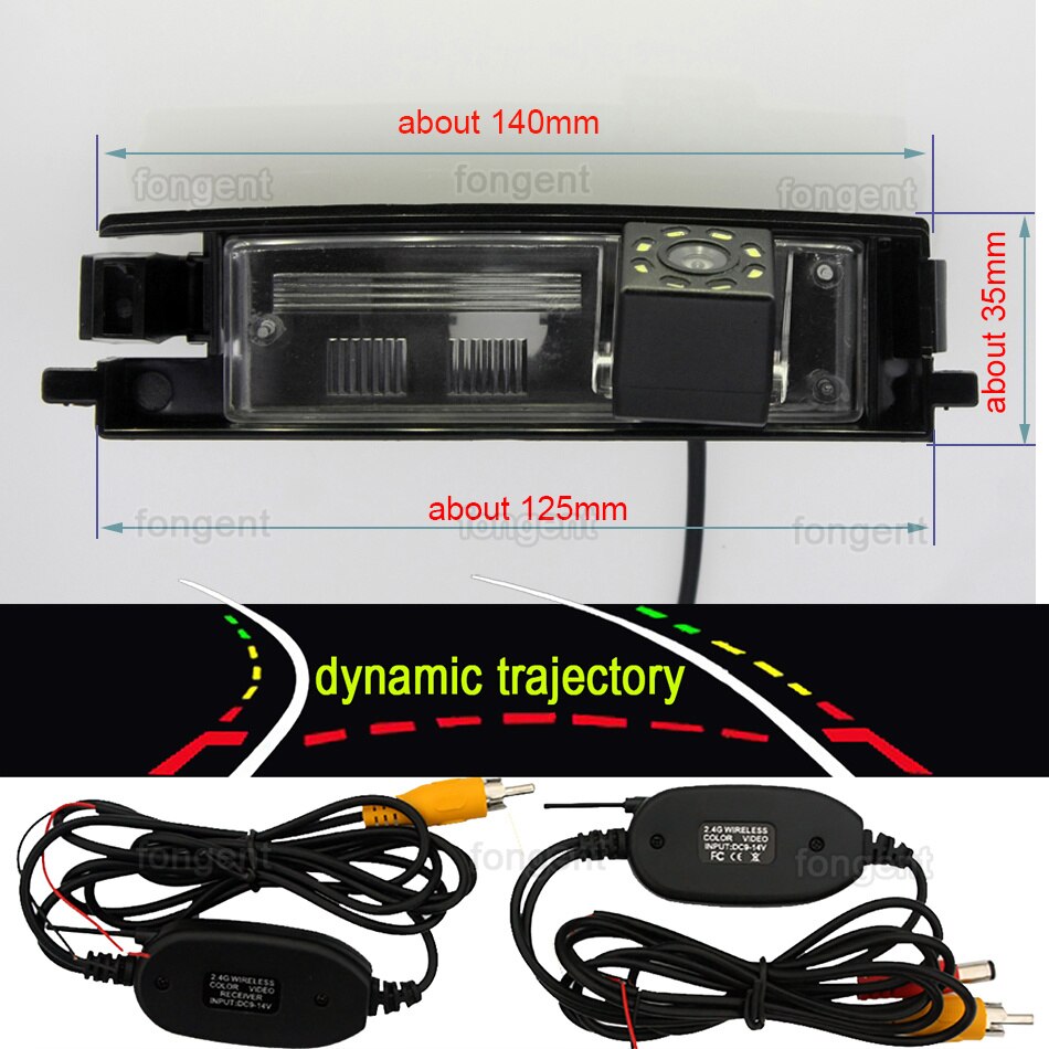 Para TOYOTA RAV4 2000, 2001, 2002, 2003, 2004, 2005, 2006, 2007, , , , , inversa cámara de Vista trasera de estacionamiento