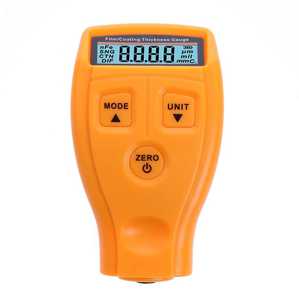 Draagbare  gm200- laags verfdiktemeter, ultrasone mini-lakfilmcoating voor autolakdiktetestmeter