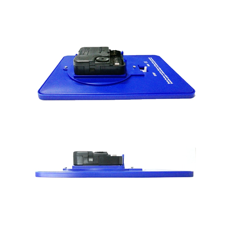 Parkeer Disc Timer Klok Collectie Tijd Display Blauw Abs Plastic Parking Tijd Gereedschap