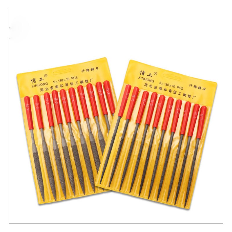 1PCS Coarse Tooth Mini File Set 3X140mm 4X160mm 5X180mm Steel Metal Rasp Set Polishing of Aluminum Alloy Mold Hand Tools