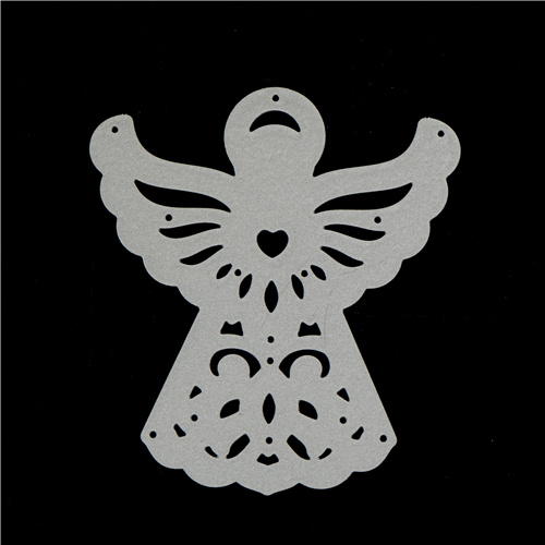 Kleine Engel Stansmessen Carbon Staal Diy Scrapbooking Die Cuts Wedding Kaarten Fotoalbum Decoratie Metalen Ambachtelijke Sterft 6.5*7.2Cm