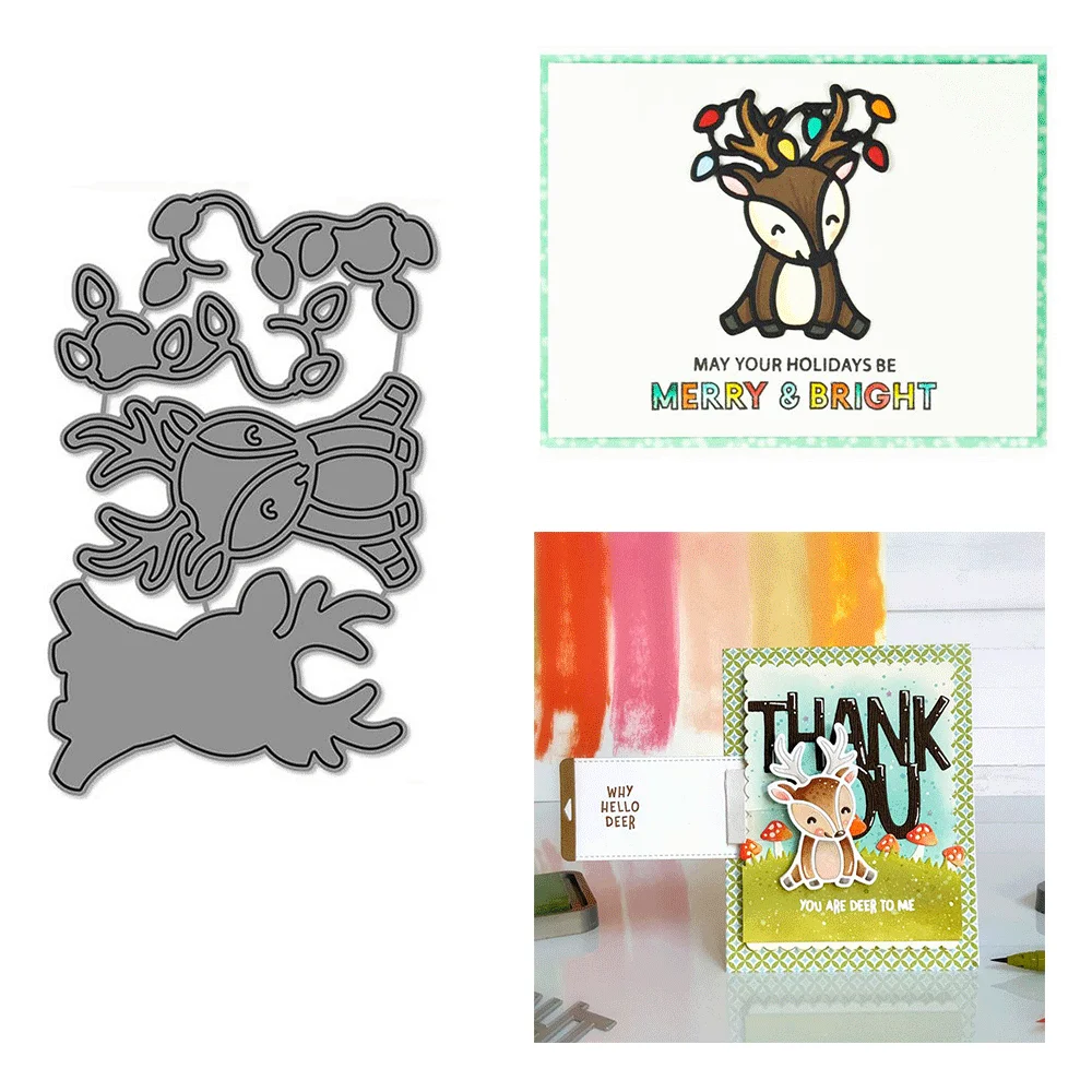 Troqueles de corte de Metal con marco de ventana de hojas de caída de casa de calabaza, troquelado en relieve para hacer tarjetas DIY, suministros para manualidades de álbumes de recortes: Gris claro