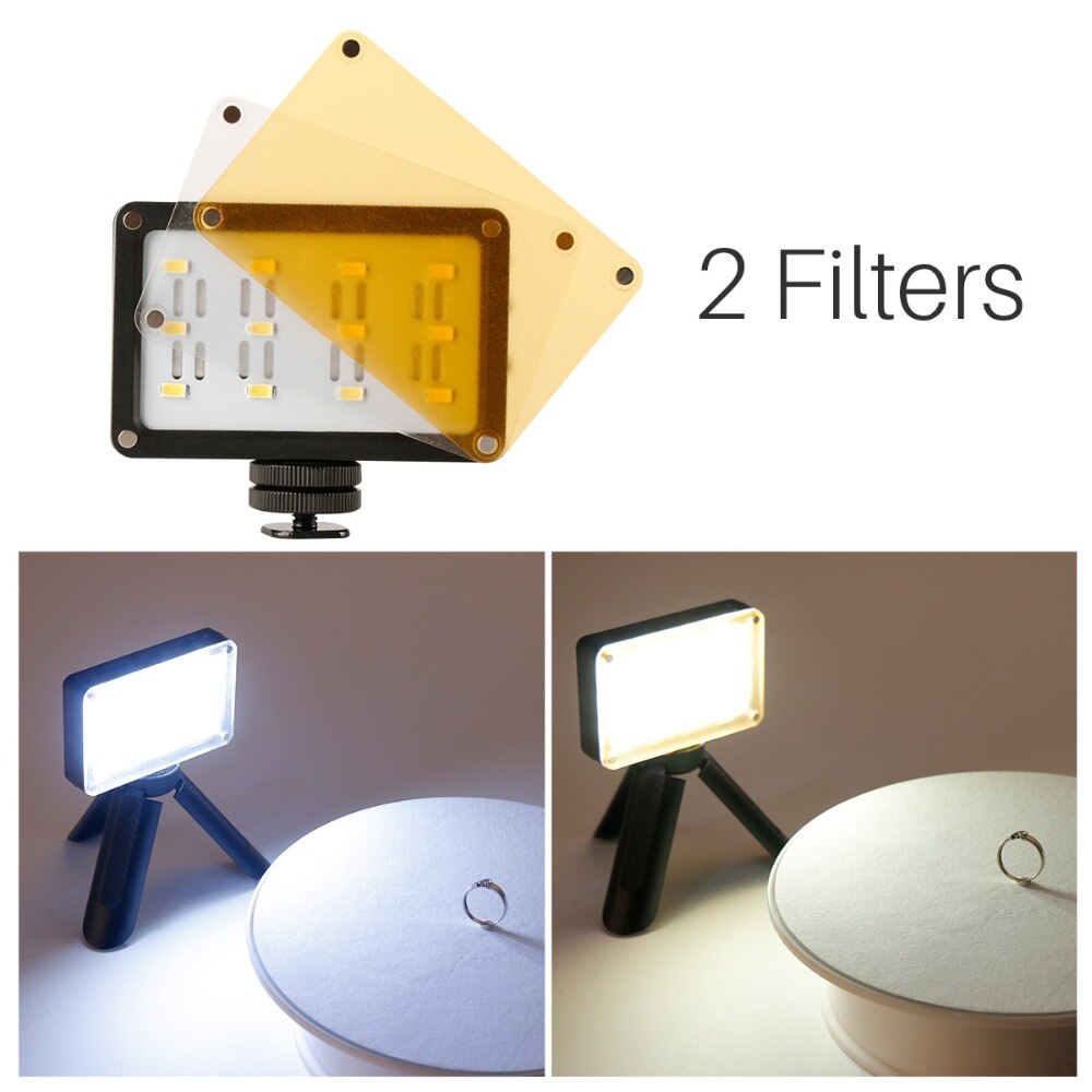 Ulanzi CardLite Mini LED Video Light Camera Light Dimmable Portable 5500K Photography Lighting Fill Light for iPhone Android