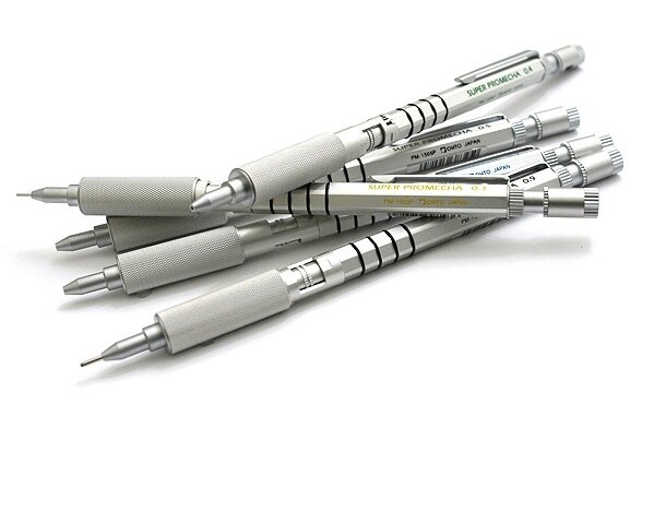 Japan OHTO Super Promecha Mechanical Pencil PM-1500P Graphics Mechanical Pencil Aluminum-Magnesium Alloy1PCS