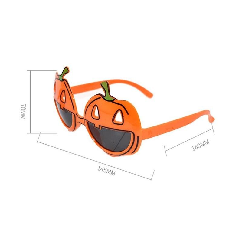 1pc Halloween Glasses Pumpkin Skull Skull Spider Web Glasses Decorations Scary Accessories Cosply Masquerade Funny Eyeball Q4V5