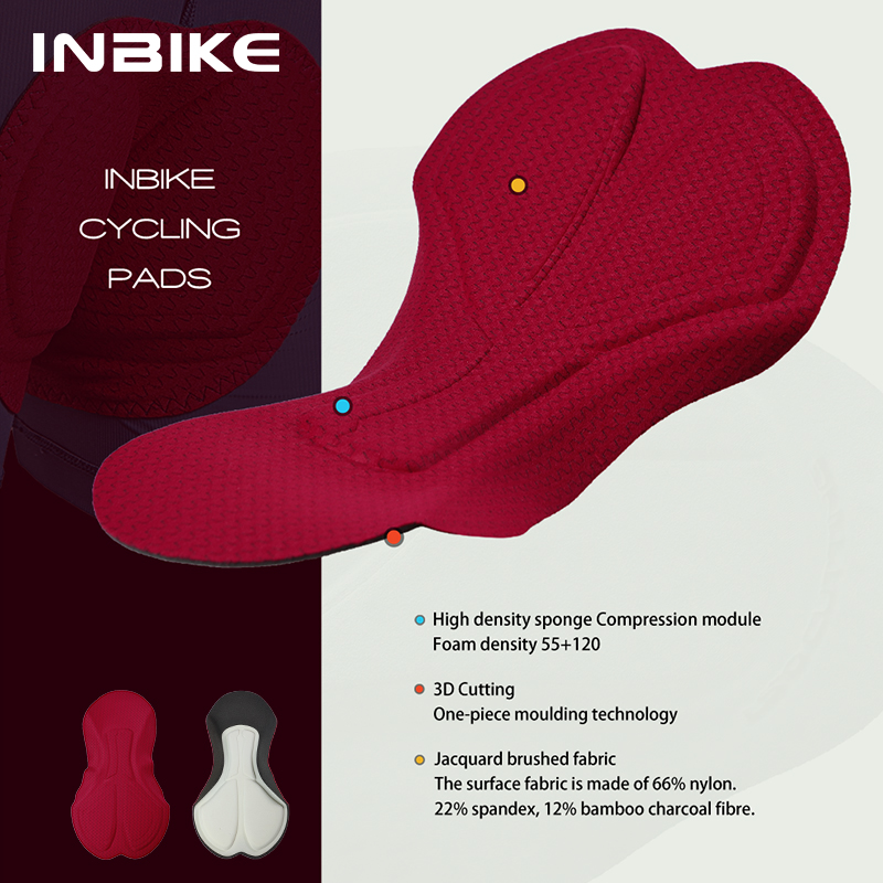 Inbike – atmungsaktive radhose für herren mit , 3d gelpolstern, stoßdämpfende fahrradunterwäsche, mountainbike- und rennradunterwäsche