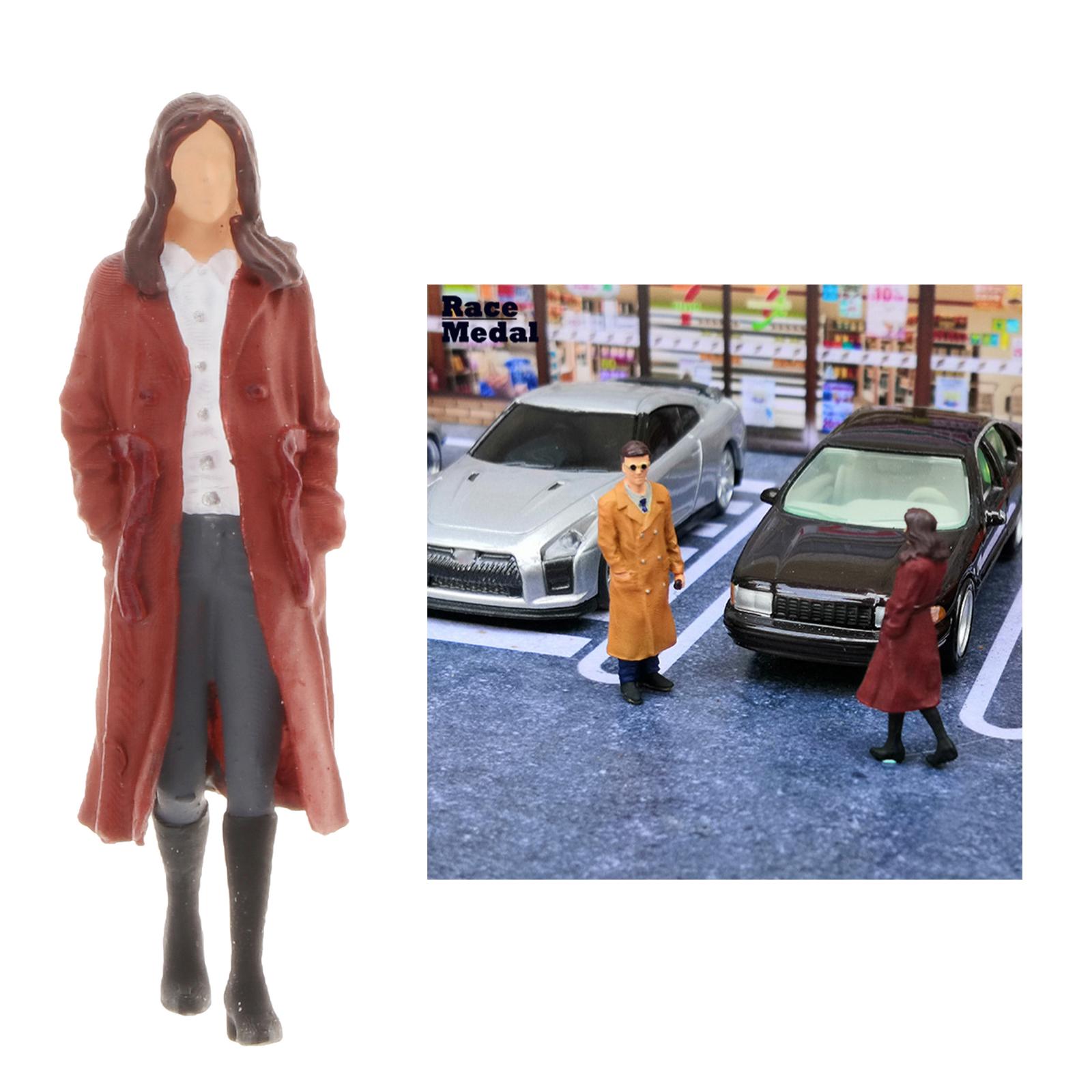 1:64 Model People Figurines for Miniature Scenes for Adults Home Decor