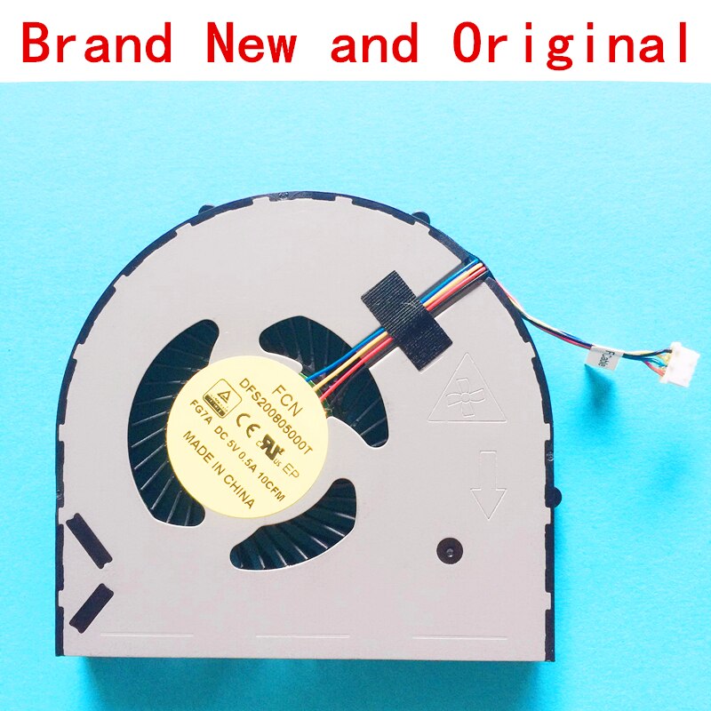 laptop CPU cooling fan Cooler for DELL Alienware 17 R2 R3 CPU GPU 09634N 9634N FCN DFS200805000T FG7A FG79 DC5V 0.5A 10CFM