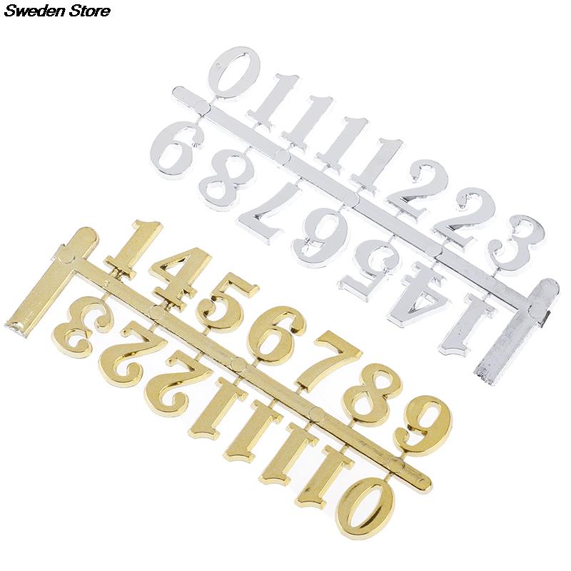 DIY Clock Digital Parts Numerals Restore Ancient Ways Digital Accessories Quartz Clock Movement For Clock Repair 1PC