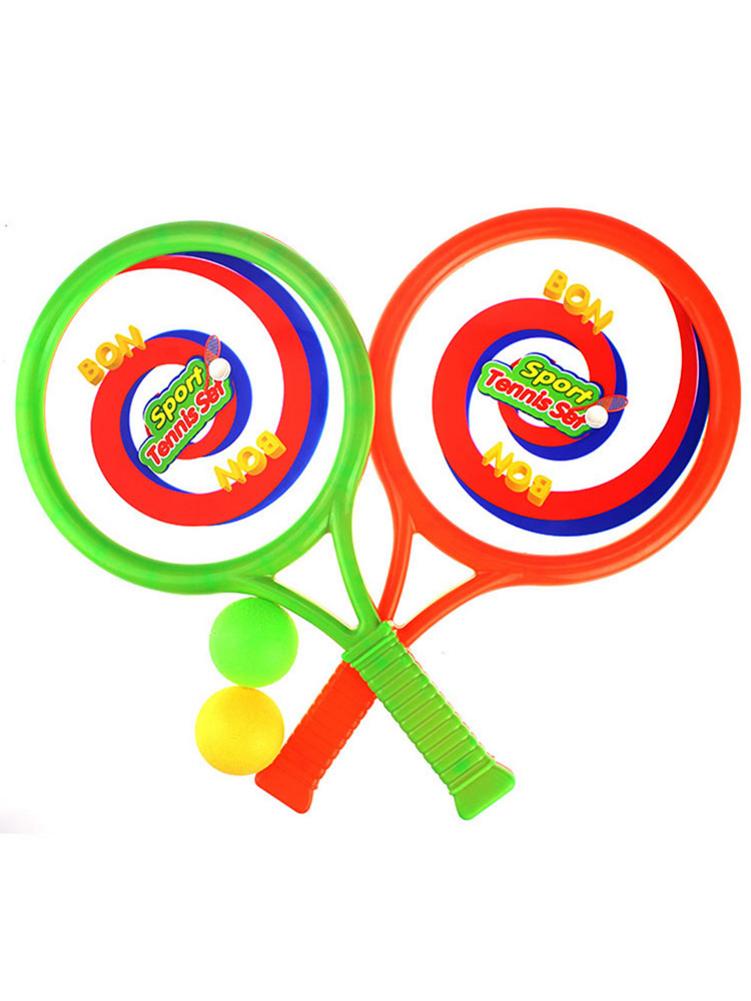 Kids Tennis Racket Multi-purpose Children's Fitness Intelligence Developing Toy for Outdoor Sports