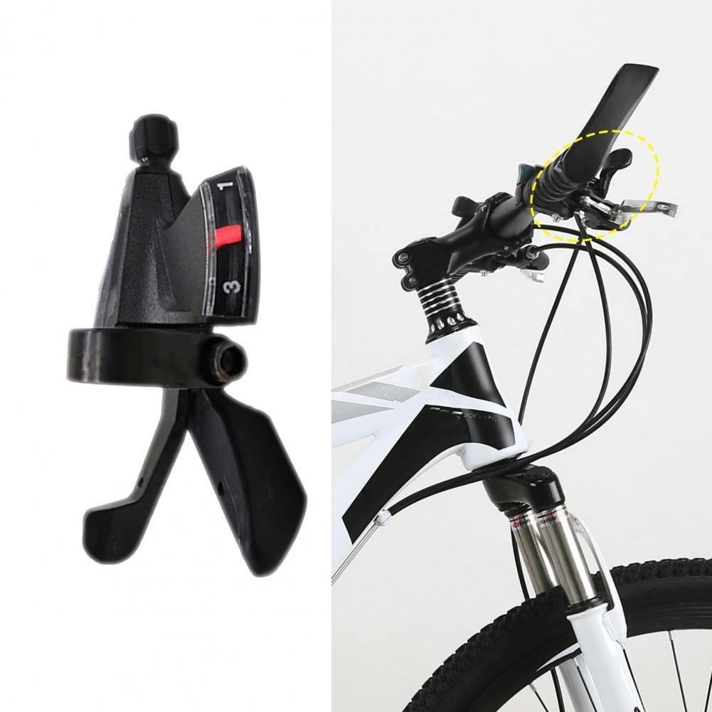 SL-M370 Bicycle Shifter 3 Speed Left Easy to Install ABS MTB Trigger Shifter Durablefor Bike