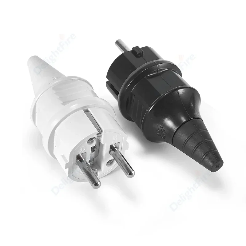 Prise électrique de remplacement ue, sortie Schuko rechargeable, russie, corée, européenne, rallonge électrique, connecteur de fil