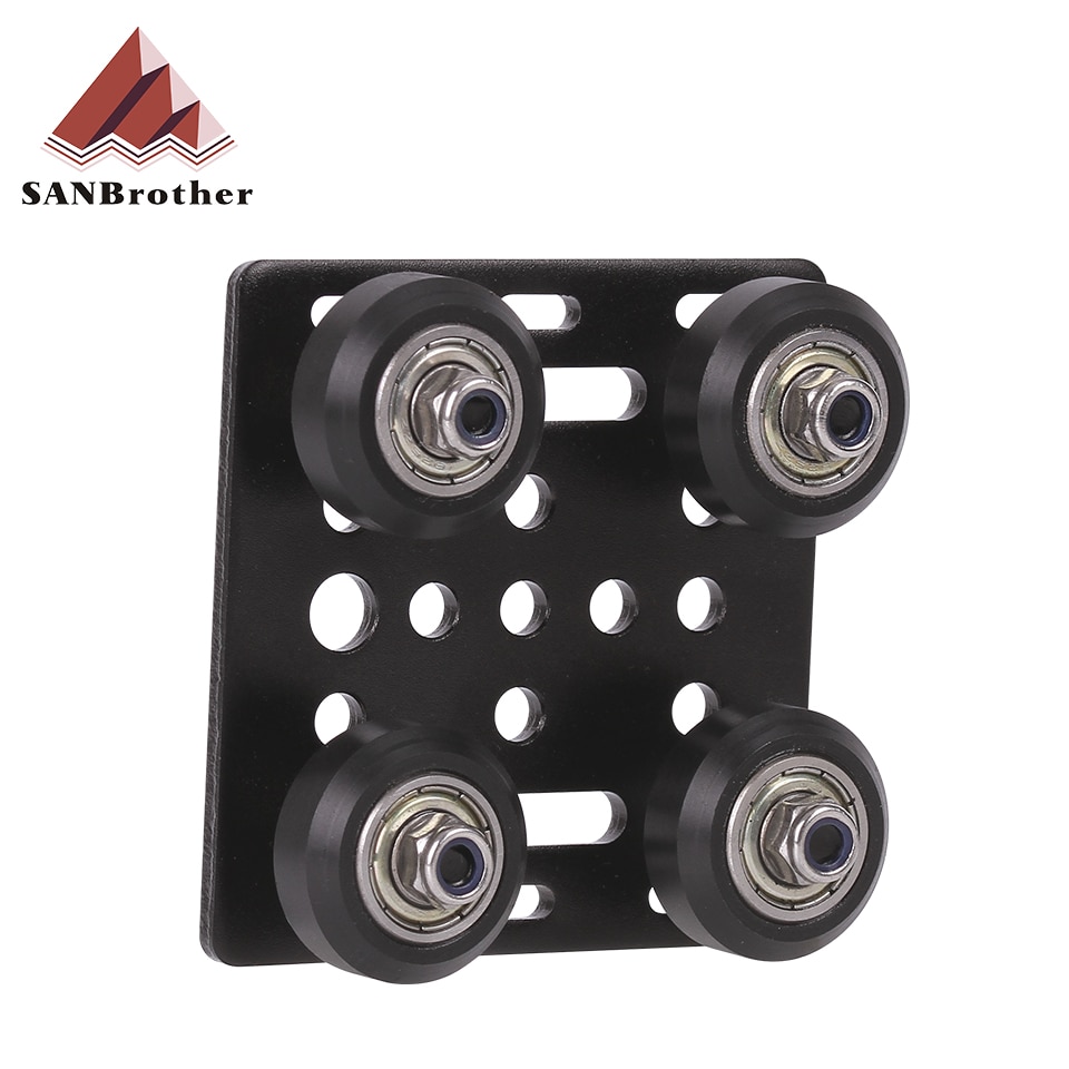 1einstellen 3D Drucker teile Openbuilds V Portal plat einstellen spezielle rutsche platte Rolle für /2040 V-Slot Aluminium Profil räder