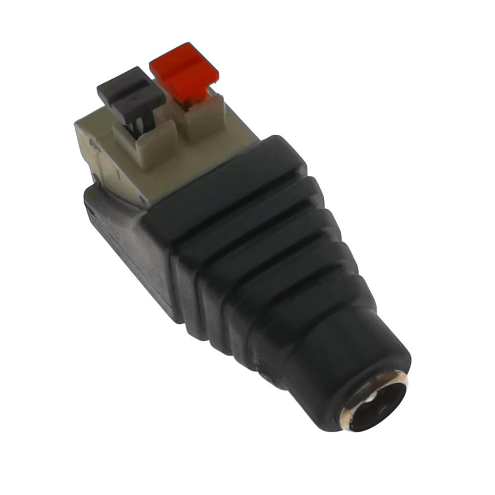 1PCS DC Male Female Connector 2.1*5.5mm DC Power Jack Adapter Plug Connector For 3528/5050/5730 Single Color Led strip