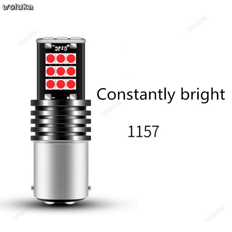 Flashing brake light 6th generation super bright car flashing LED brake light bulb rear light taillight CD50 Q04: B