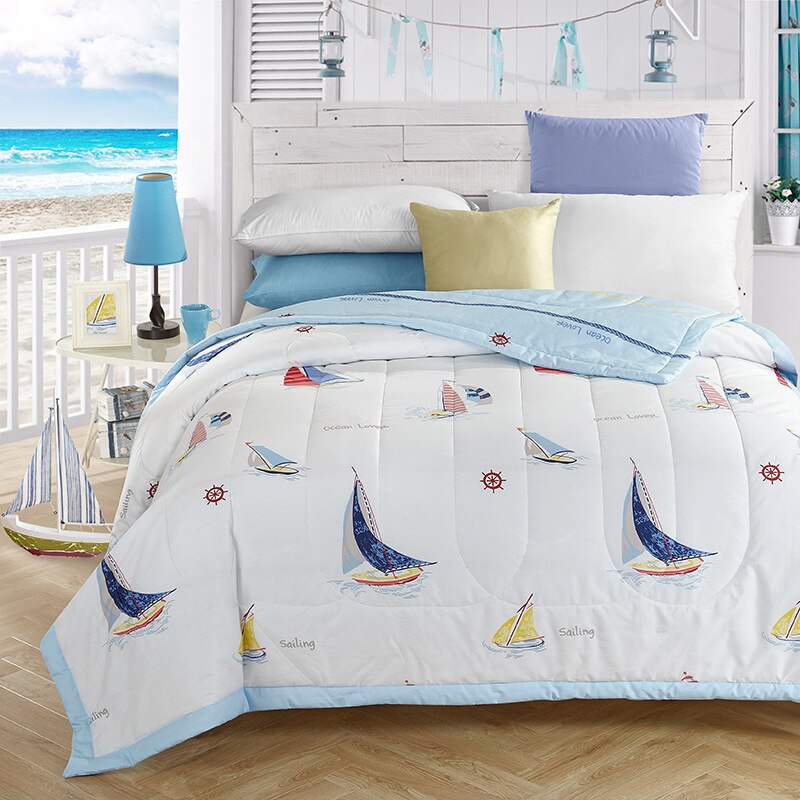 rainbow balloon cartoon children quilted bedspread throws queen full bed size bed linen: THyifanfengshun / 200x230cm