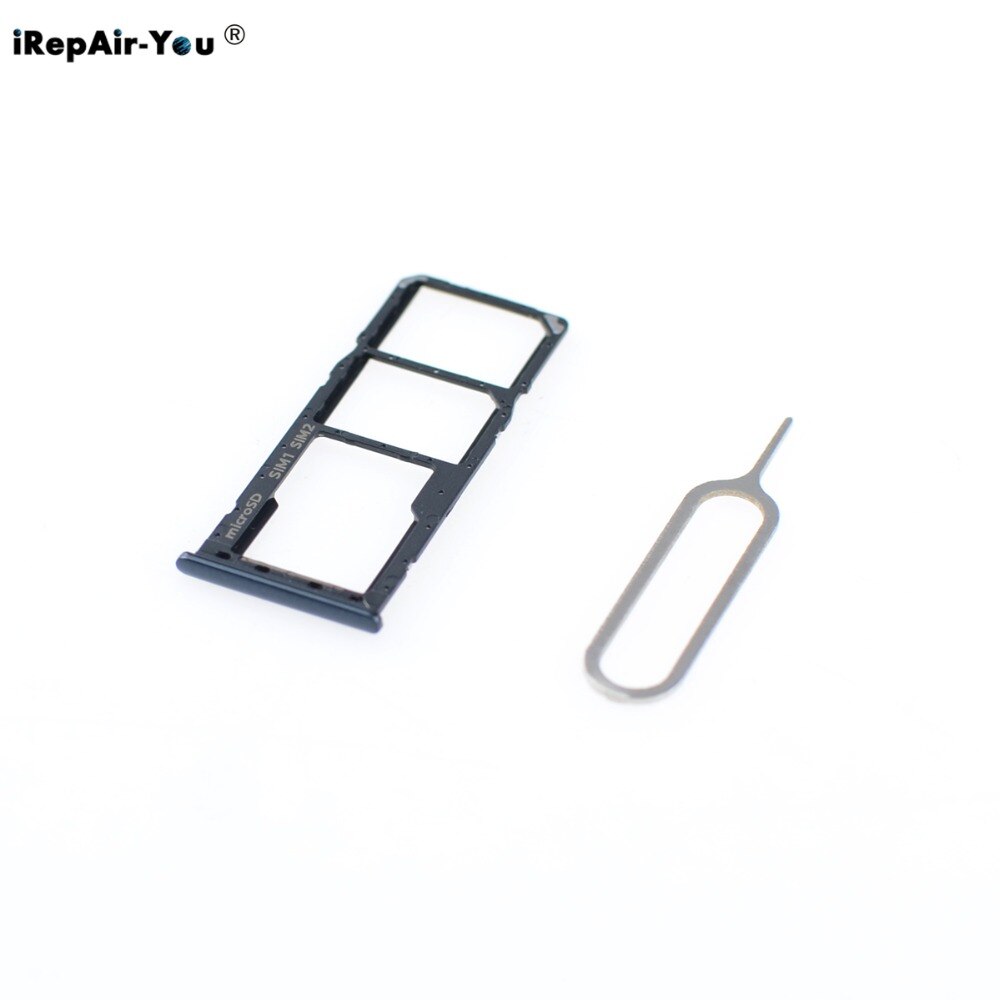 1 Set SIM Card Micro SD Houder Slot Lade Voor Samsung Galaxy A50 A30 Sim Card Holder Slot Tray vervanging Deel Met Eject Pin