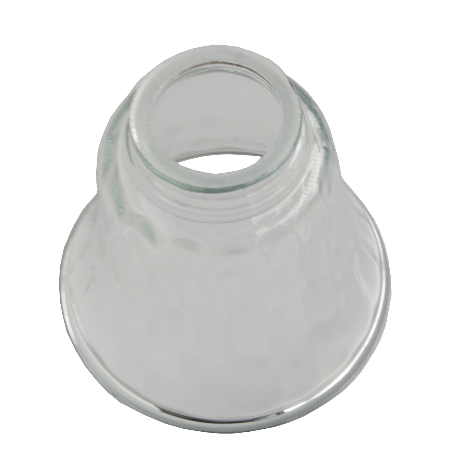 Ceiling Fan Light Covers, Hammered Glass Shade, Bell Shaped Lampshade Replacement for Chandelier, Wall Sconce, Pendant Lamp