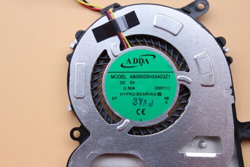 ventilador de CPU para Sony Vaio FIT13A SVF13 SVFF13N SVF13N SVF13A 3FFI1TMN000 AB06005HX0403Z1 UDQFRSH01CQU disipador CPU ventilador de refrigeración