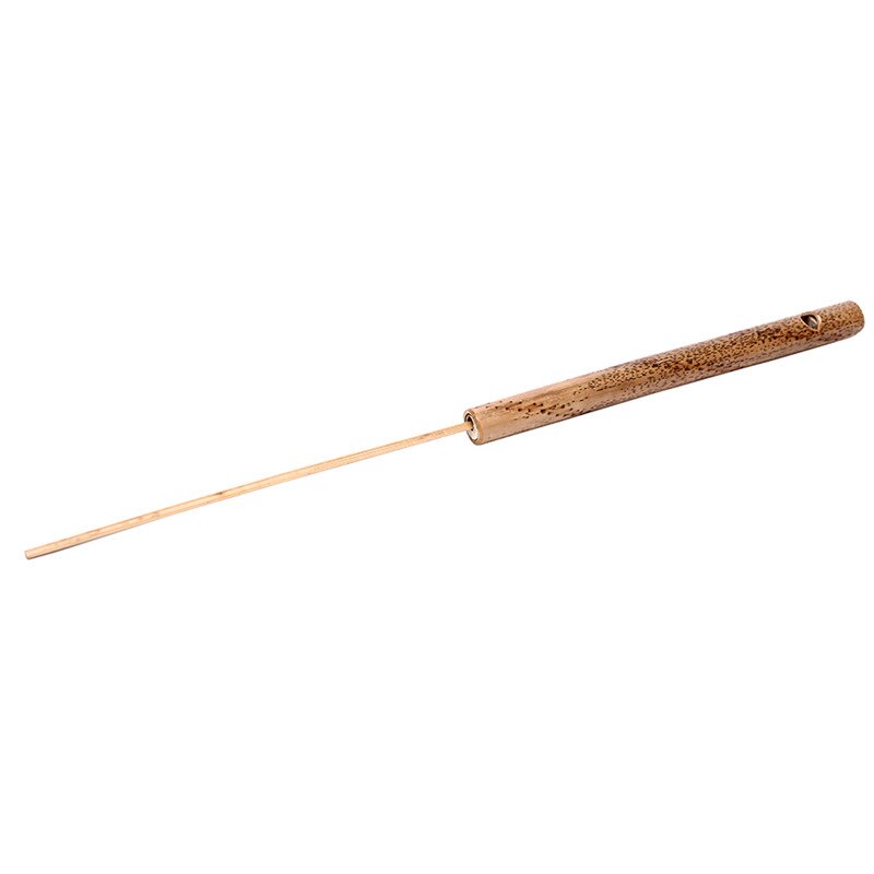 17.1*1.8cm bambusfløyter pi thai musikalsk fuglefløyte lyd fløyte treblåseinstrument tilbehør