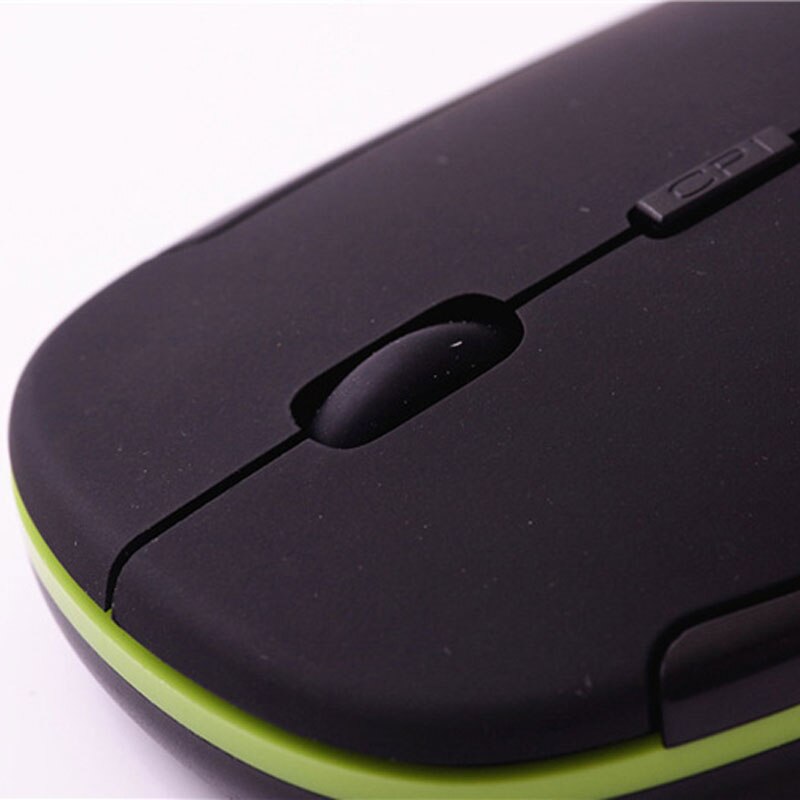 USB Wireless Mouse Nano Receiver 2.4G Super Thin Mouse for Laptop Home and Office Portable Silent Mice