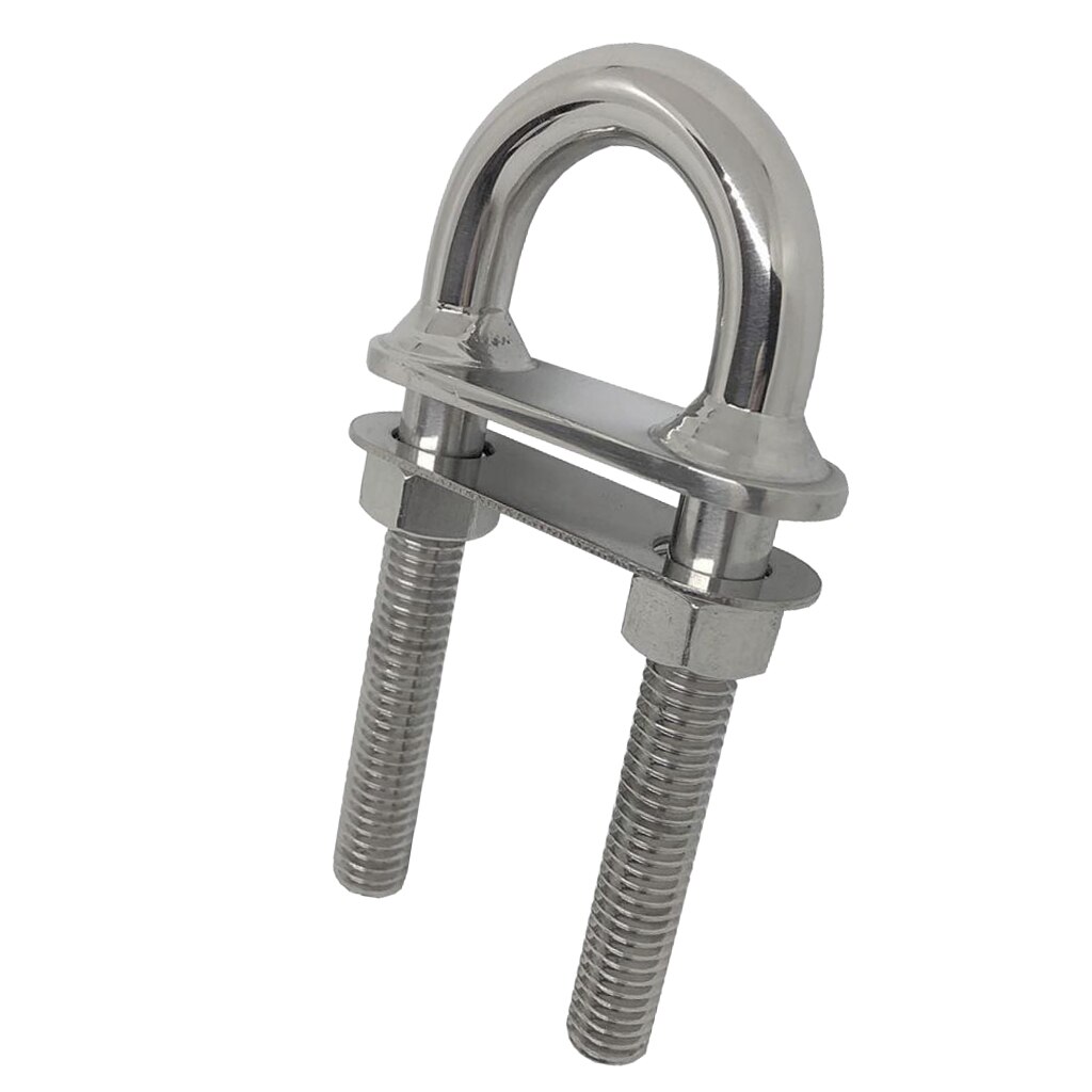 Corrosion Proof 316 Stainless Steel U Bolt Hardware 126×25×61mm for Boat