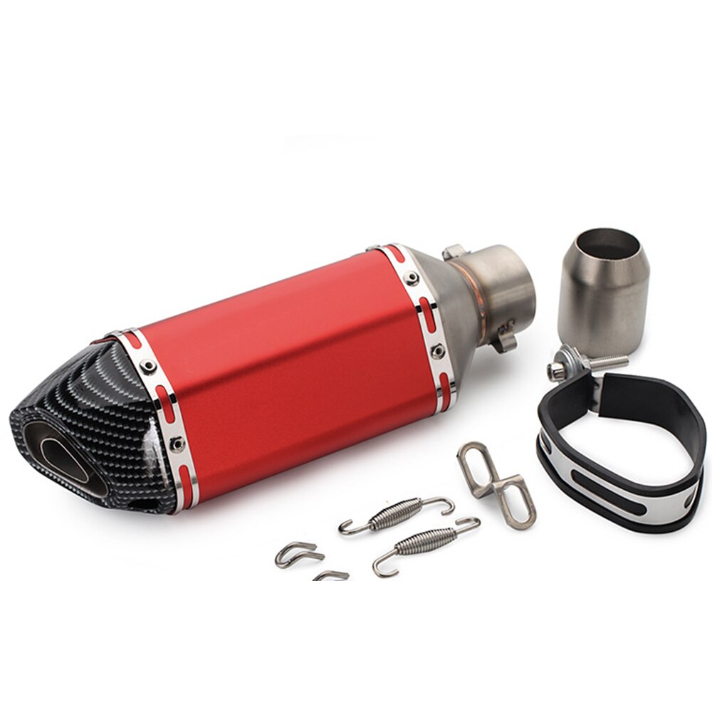 Universele Motorfiets Uitlaat Rvs Uitlaat Escape Voor Suzuki Gsx-r750 Gsr 250S Gsx-s125 Gsr 600 Gsx-s750 Gsr400