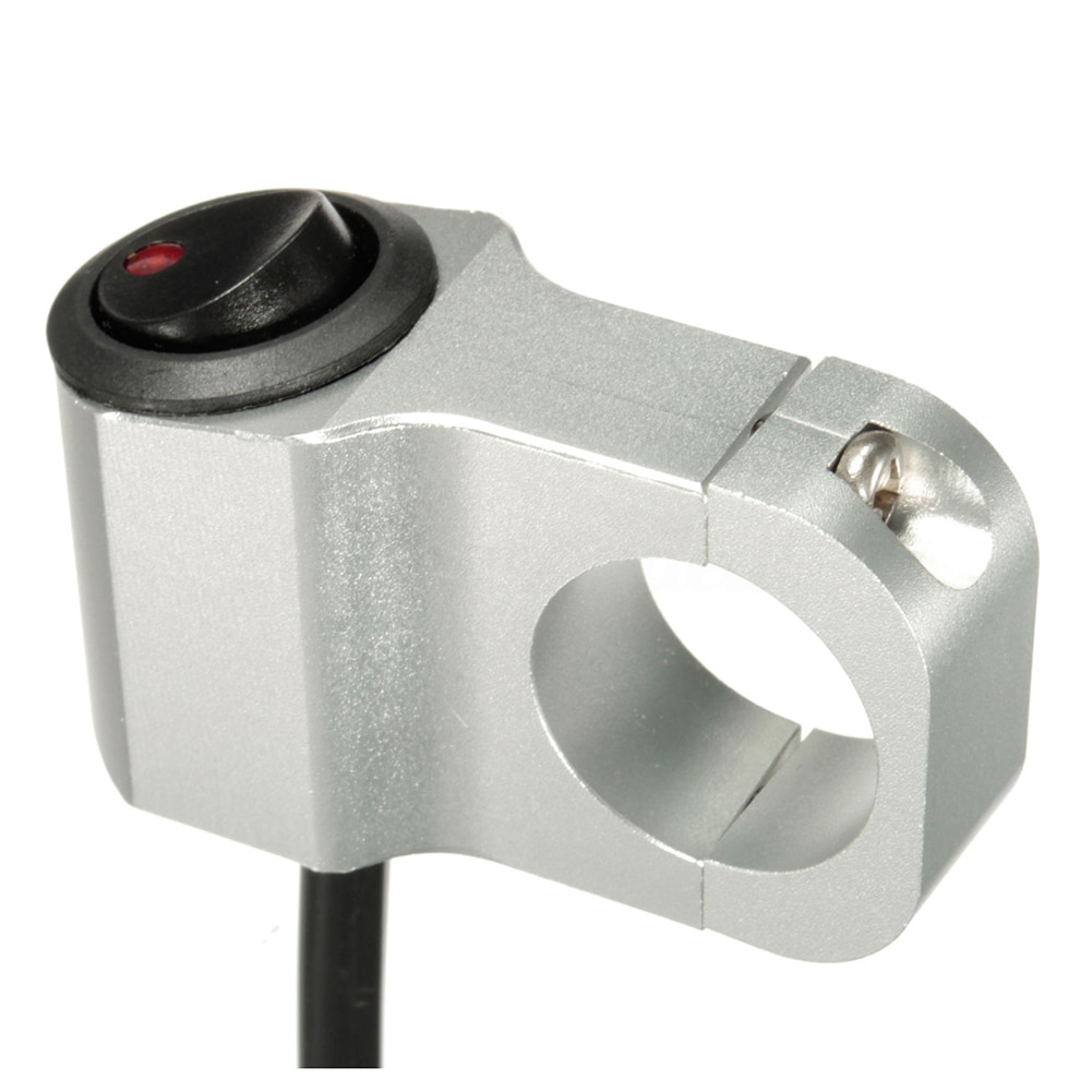 12V 10A Motorcycle Handlebar Headlight Fog Spot Light Waterproof On Off Switch