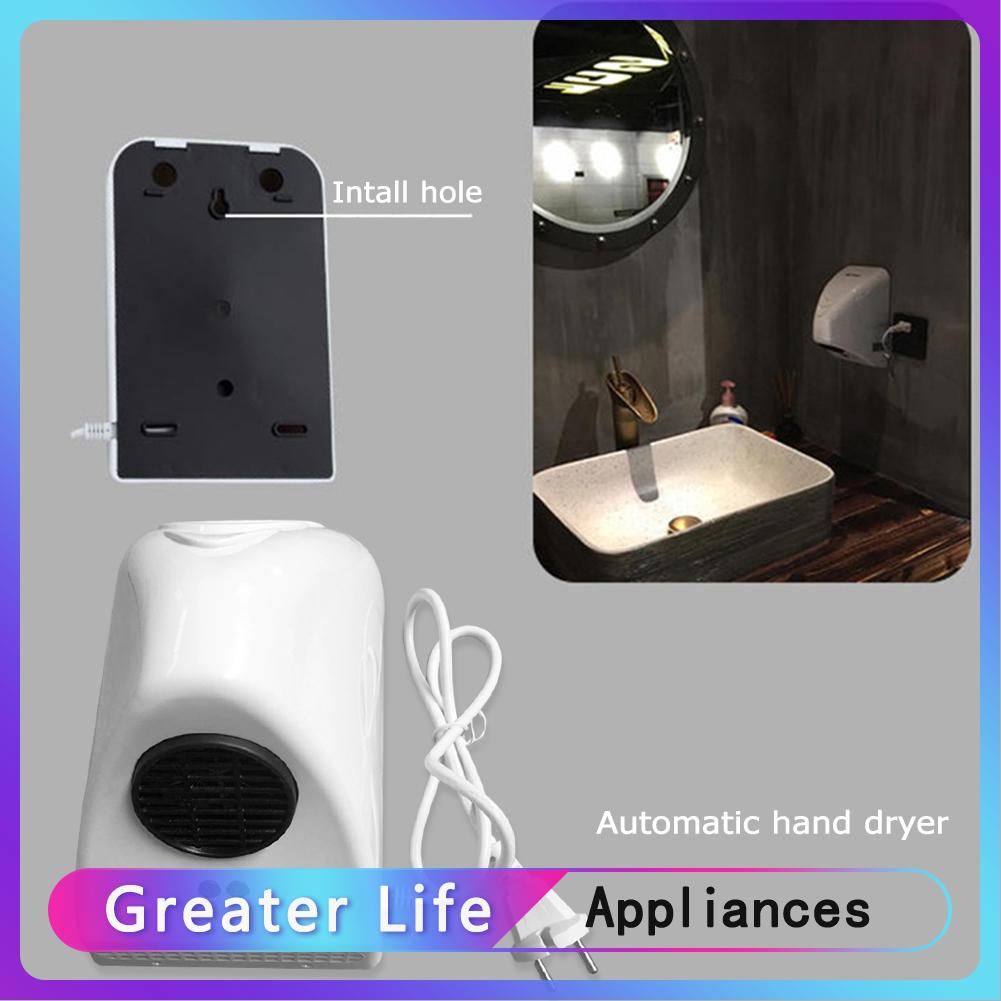 Hotel Smart Hand Dryer Fully Automatic Infrared Sensor Hand Drying Device