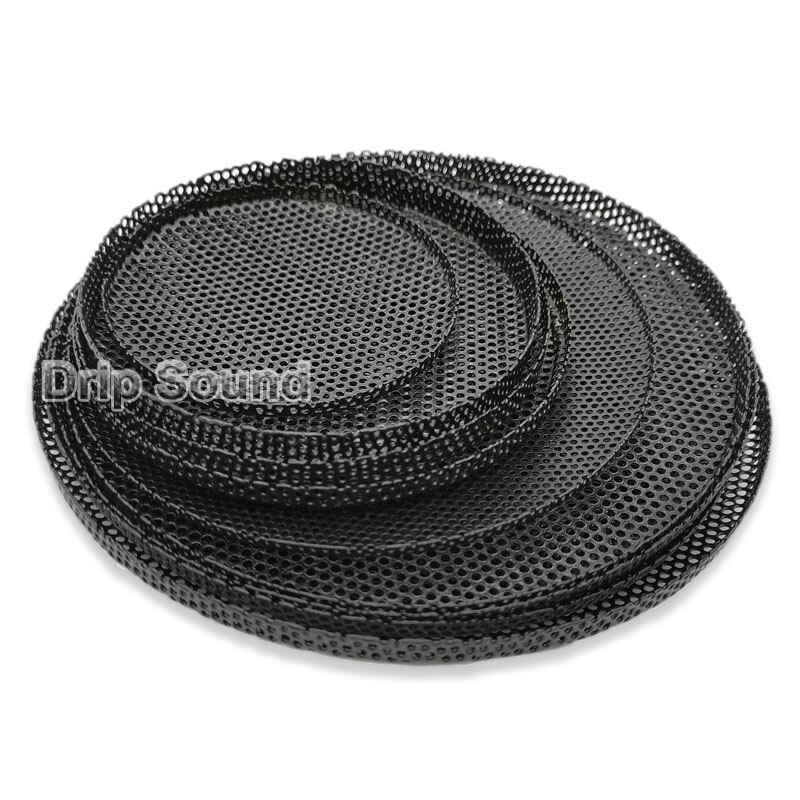 62/76/80/84/100/116/118/121/126mm Car Tweeter Speaker Cover Decorative Circle Metal Mesh Grille