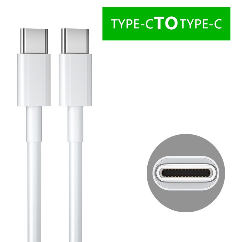 USB C zu USB Typ C für Samsung S20 PD 60W 1m 2m Kabel für MacBook Pro iPad Pro2020 Quick Charge 4,0 USB-C Schnelle USB Ladung Schnur