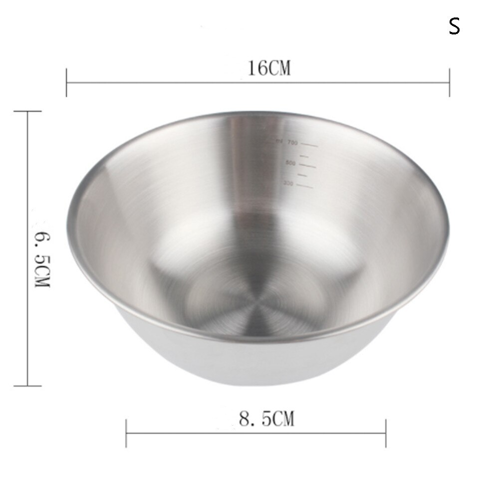 Rvs Mixing Bowls Mixing Bowls Voor Salade Koken Ba... Grandado