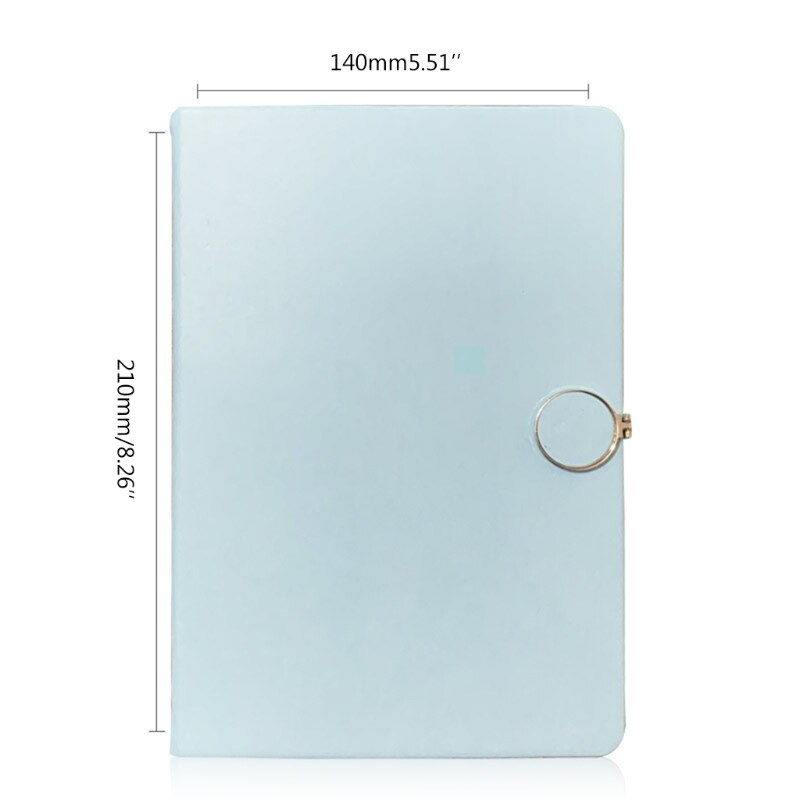 R9UA Classic Softcover Lined Notebook A5 Business Notebook Personal Planner 96 Sheets Ribbon Bookmark for School Office