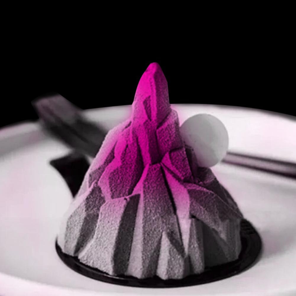 Siliconen Vulkaan Mousse Mold Voor Diy Cake Maken Chocolade Maker Fondant Stencil SCVD889
