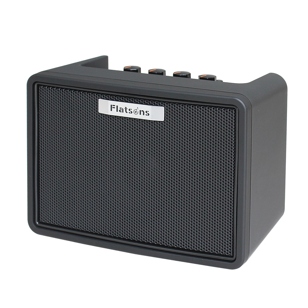 FGA-3 Portable Guitar Amplifier Mini 3W Guitar Amp Speaker for Acoustic/ Electric Guitar Ukulele 6*AA batteries USB Power Supply