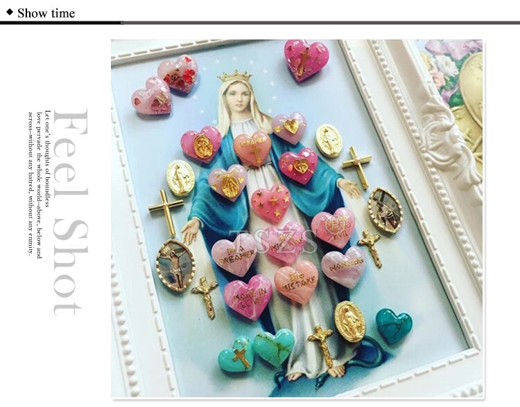 1 stks/partij 3D decortive Acryl Nail Art Mold Tips Decor DIY Verschillende Stijlen Transparant